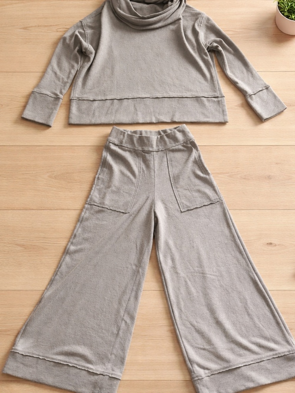 Free People Beach Freya Crop Sweater Set